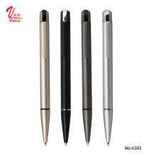 Chinese pen manufacturer Valin pen brand promotional custom logo metal twist ballpoint pen with custom logo